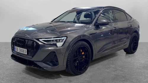 AUDI e-tron Sportback 55 55- 2år garanti- S-line-426HK-Matrix-Sort optik-ACC