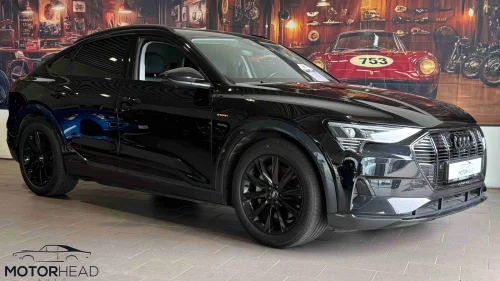 AUDI e-tron Sportback 50 Black Edition, Luftfj., S.Seter, Navi, ACC, HUD, 360,