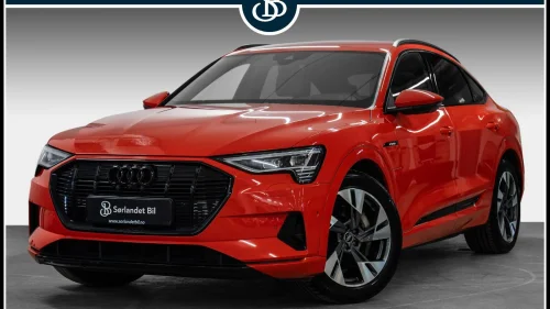 AUDI e-tron Sportback 55 55 / EN-EIER / NY SERVICE! / SKINN / RATTVARME / KROK