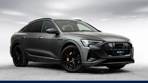 AUDI E TRON SPORTBACK 55 55 SB S Line Sport Black-Matrix-B&O-H.feste-Panorama-mm