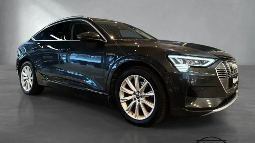 AUDI E TRON SPORTBACK 55 55 Advanced Sport / Matrix / Skinn / Batteritestet