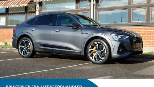 AUDI E TRON SPORTBACK 55 55 S-line Sport Sportback Black Line - MYE UTSTYR!!!