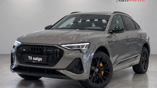 AUDI E TRON SPORTBACK 55 55 408HK/4X4/2xS Line/Black Edition/Navi/ACC/360/Krok