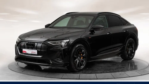 AUDI E TRON SPORTBACK 55 55 sb s line sp black ed,2x S-line,Skinn,Pano,H.feste++