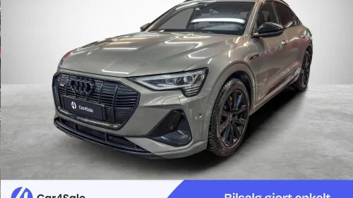 AUDI E TRON SPORTBACK 55 55 Black Edition S-Line / Matrix / Skinn / Krok / B&O