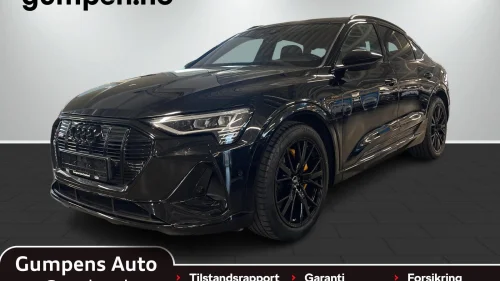 AUDI E TRON SPORTBACK 55 55 sb s line sp black e 360kamera/S-Line/Skinn/NAVI/++