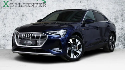 AUDI e-tron Sportback 55 55 // S-LINE MATRIX 360KAM HUD B&O LUFT DAB KROK NORSK+