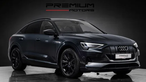 AUDI E TRON SPORTBACK 55 55 Sport Black,Kamera,ACC,Delskinn,Matrix,H-Feste,Norsk