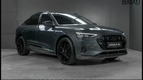 AUDI E TRON SPORTBACK 55 55 Krok/Vinterpakke/Solgardiner/Chrome delete/Ad.cruise
