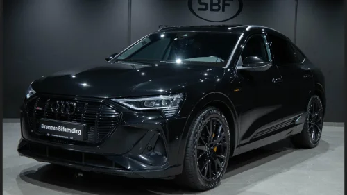 AUDI E TRON SPORTBACK 55 55 Q BLACK EDITION/MATRIX/PANORAMA/B&O/360KAMERA/KEYLES