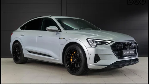 AUDI E TRON SPORTBACK 55 55 Svart optikk/Krok/BO/Matrix/Solgardiner/360/Keyless+