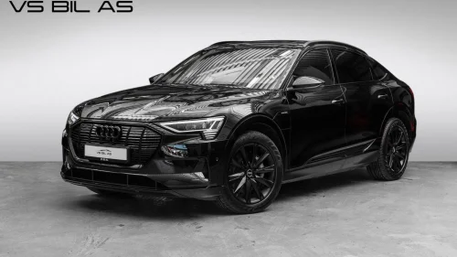 AUDI e-tron Sportback 55 55/Black Styling/360/HUD/Matrix/Luft/Pano/Krok/Ny motor