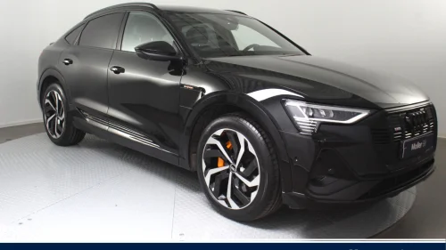 AUDI E TRON SPORTBACK 55 55 SB S Line Sport - 360Kam, B&O, Skinn, Matrix, 21"