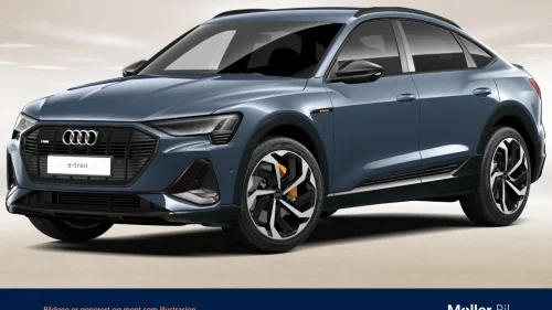 AUDI e-tron Sportback 55 55 S line Sport Black Edition -B&O,Nattsyn,HUD,Luft,21"