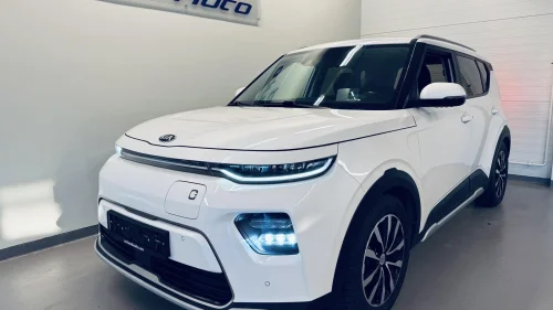 KIA SOUL EXCLUSIVE 64KWH SOLTAK/SUV-PAKKE/SKINN/HARMAN/"NORSK"
