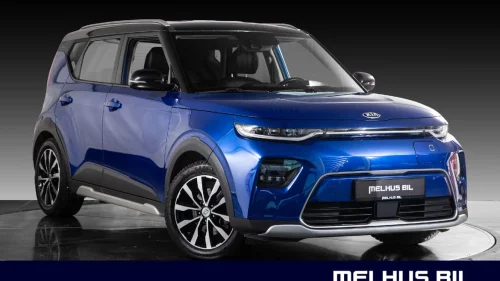 KIA SOUL Exclusive|64kwh|452km(WLTP)|Skinn|Navi|Gratis frakt|