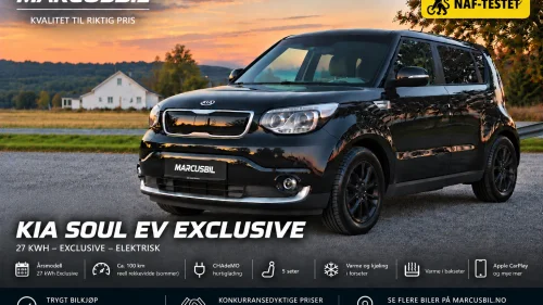 KIA SOUL Exclusive | NAF | Kjøling | EU 2028