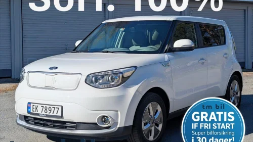 KIA SOUL SoH: 100% - 30 KwH - Ny EU - Komplett servicehistorikk!