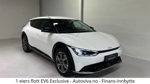 KIA EV6 Exclusive AWD Krok, Helskinn, Meridian, LED, ACC ++