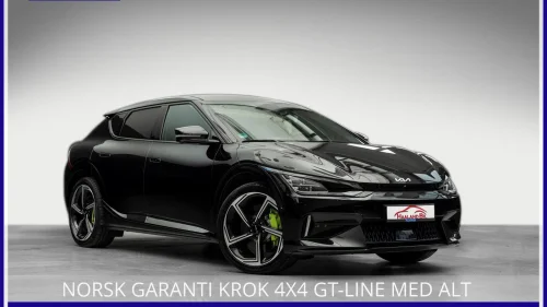 KIA EV6 GT 585HK 0-100 3,5 sek 260 KM/T S+V 7 ÅRS GARANTI