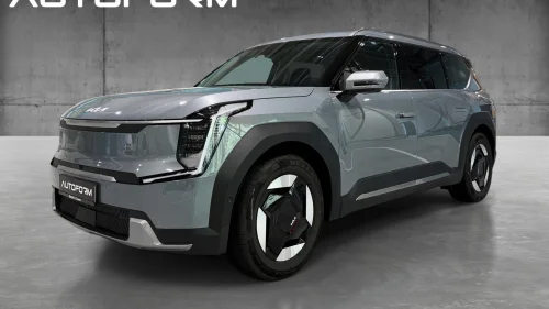 KIA EV9 AIR| AWD| 385hk| 7 seter| 521km| Skinn| Krok| R.kamera|