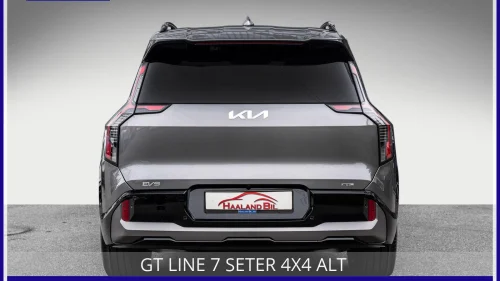 KIA EV9 GT LINE LAUNCH EDITION 7 SETER 4X4