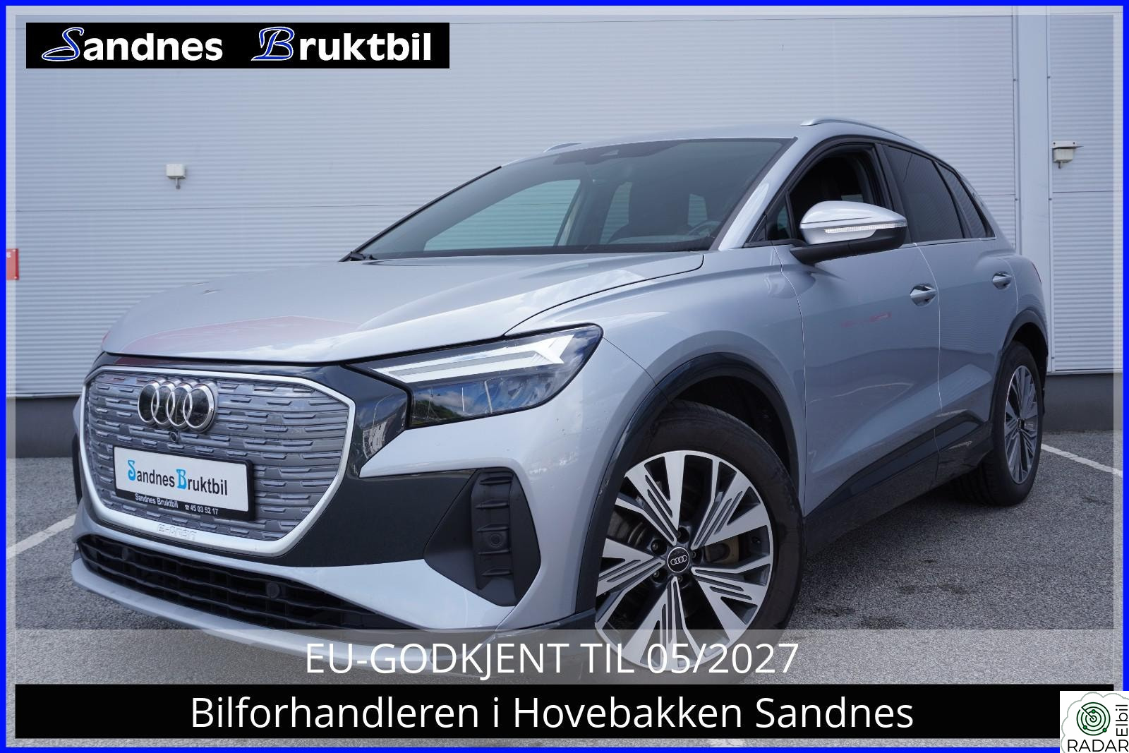 AUDI Q4 50 E TRON 50 QUATTRO ADVANCED 313 HK KROK,SKINN,SONOS,ACC,KEYLESS