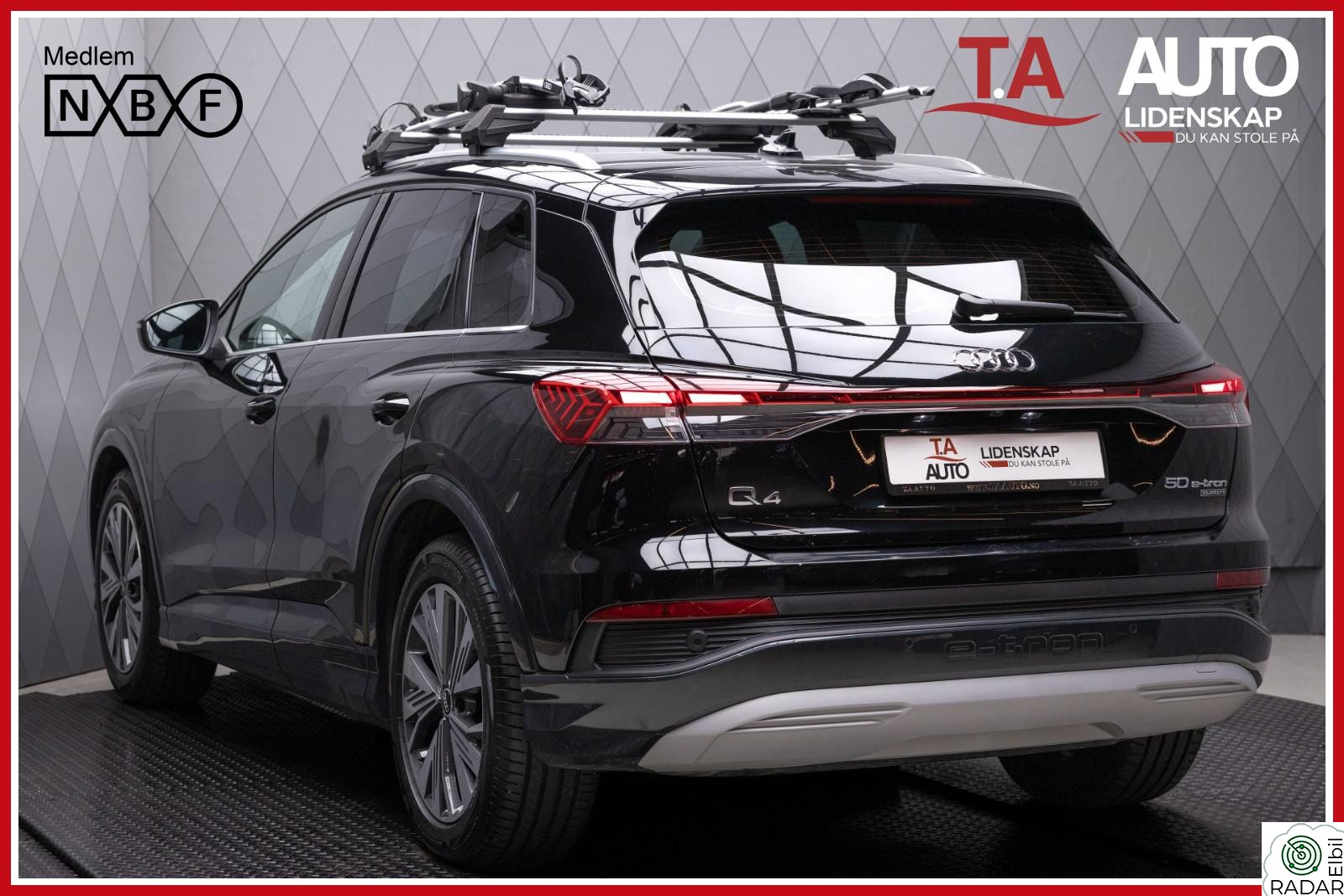 AUDI Q4 50 E TRON 50 313HK QUATTRO 478KM WLTP ACC SONOS NORSK