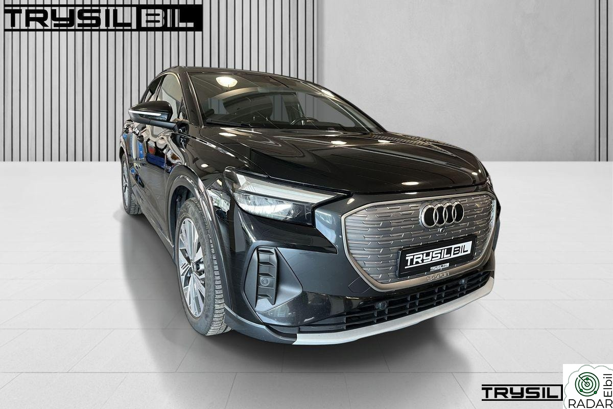 AUDI Q4 50 E TRON 50 Quattro Business/Ass plus/LED/Krok/Varmepumpe ++