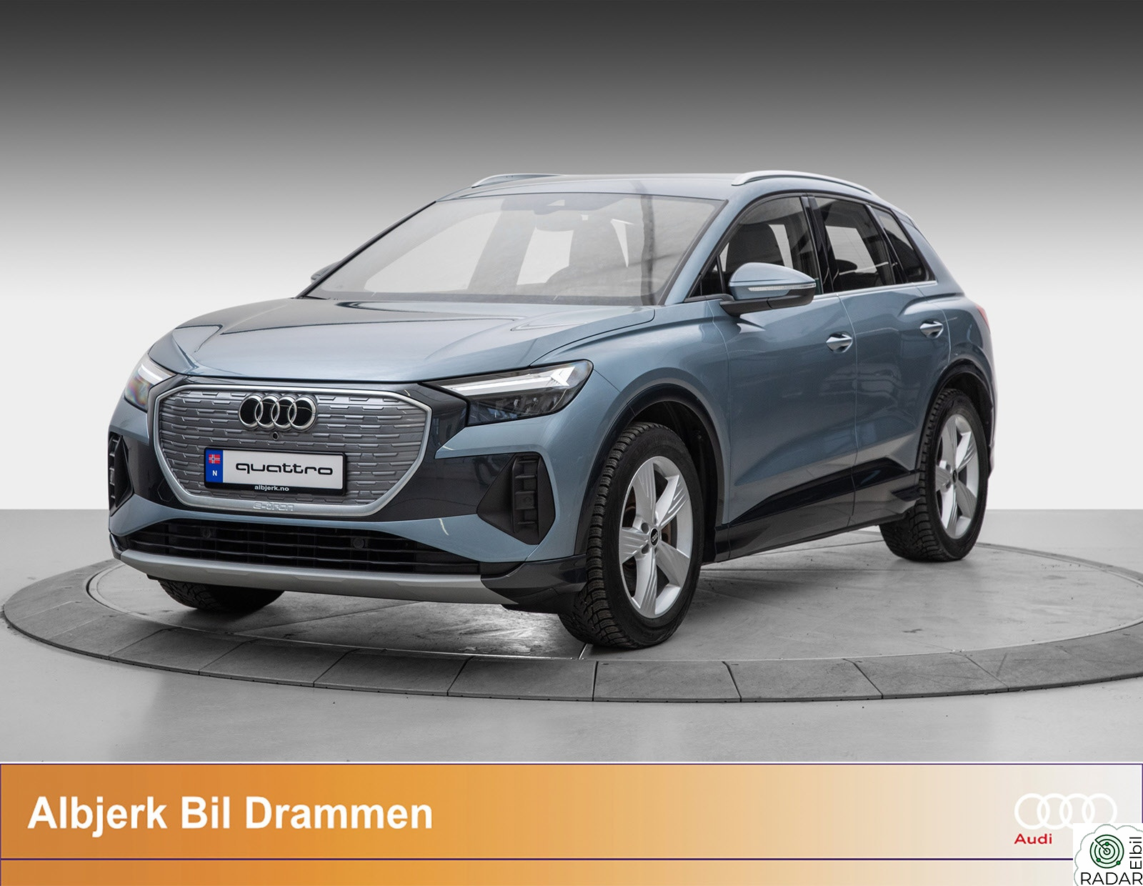 AUDI Q4 50 E TRON 50 quattro 299hk H-feste Sportseter Ryggekamera V-pumpe