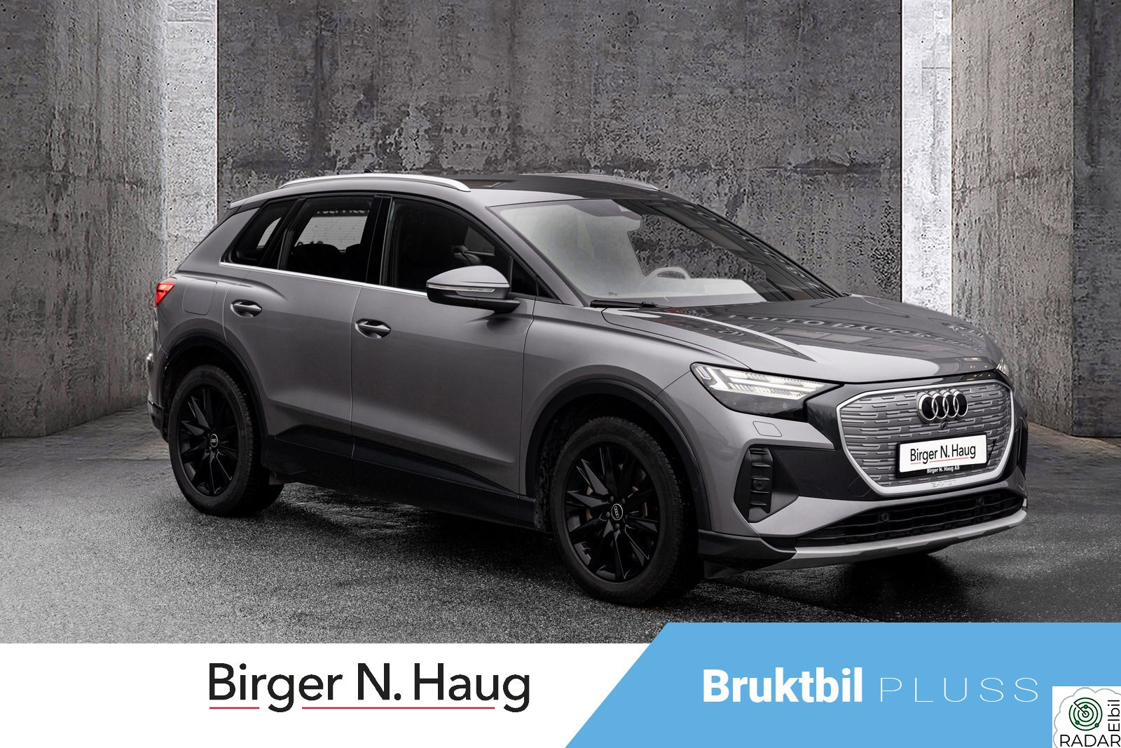AUDI Q4 50 E TRON 50 quattro Advanced S-LINE/HENGERFESTE/MATRIX/KEYLESS/