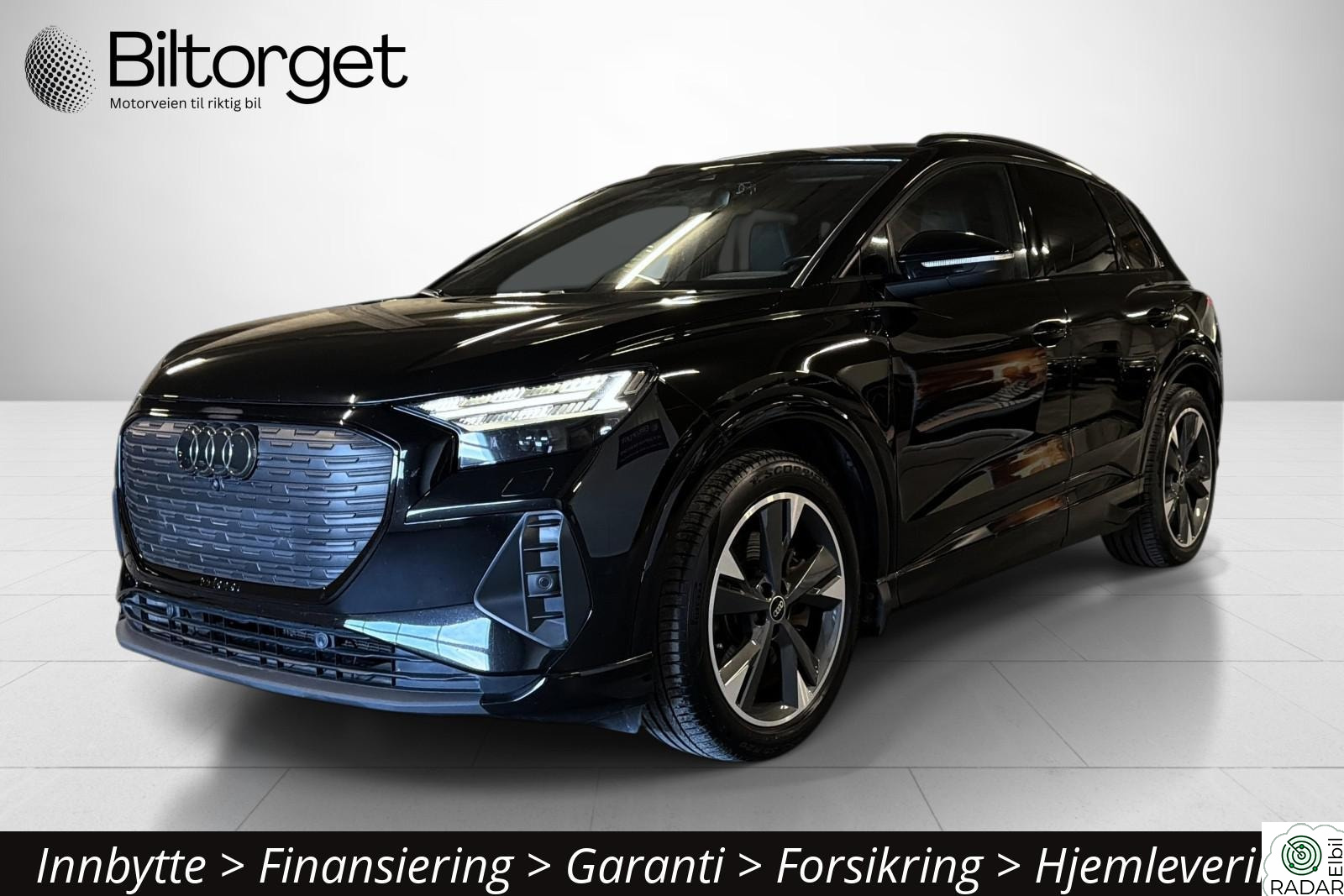 AUDI Q4 50 E TRON Q4 50 E TRON 313hk 457km 2x Sline Krok Sonos EU27++