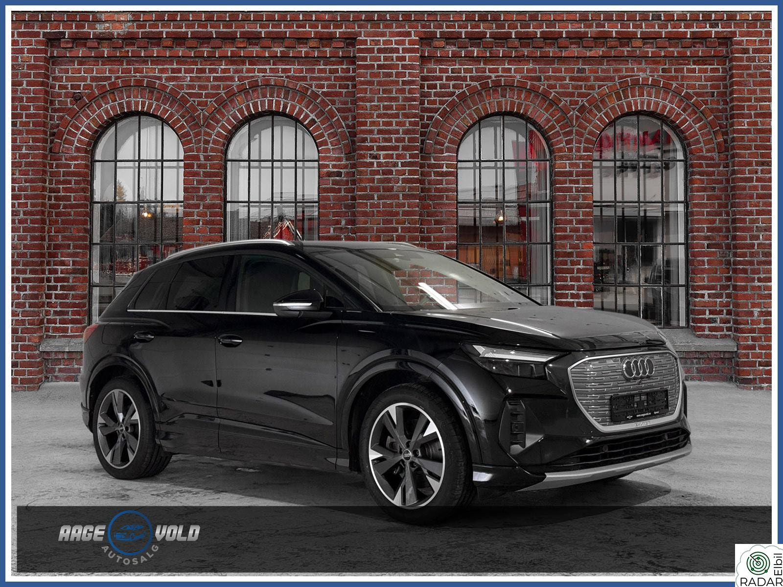 AUDI Q4 50 E TRON 50 299hk. Quattro Krok SONOS Sportsseter Skinn