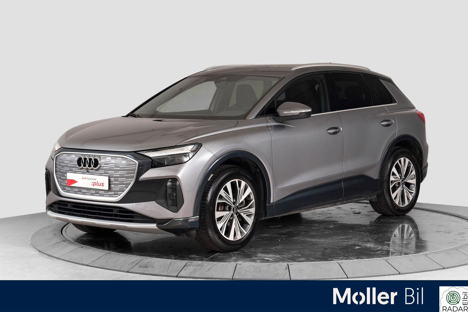 AUDI Q4 45 e-tron 45 quattro 19",Elektriske seter,Krok,Sonos,LED,Navi++