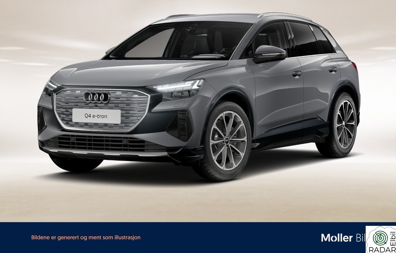 AUDI Q4 45 e-tron 45 quattro, 360', Matrix, HUD, Krok, Navi, ACC, 20'' ++
