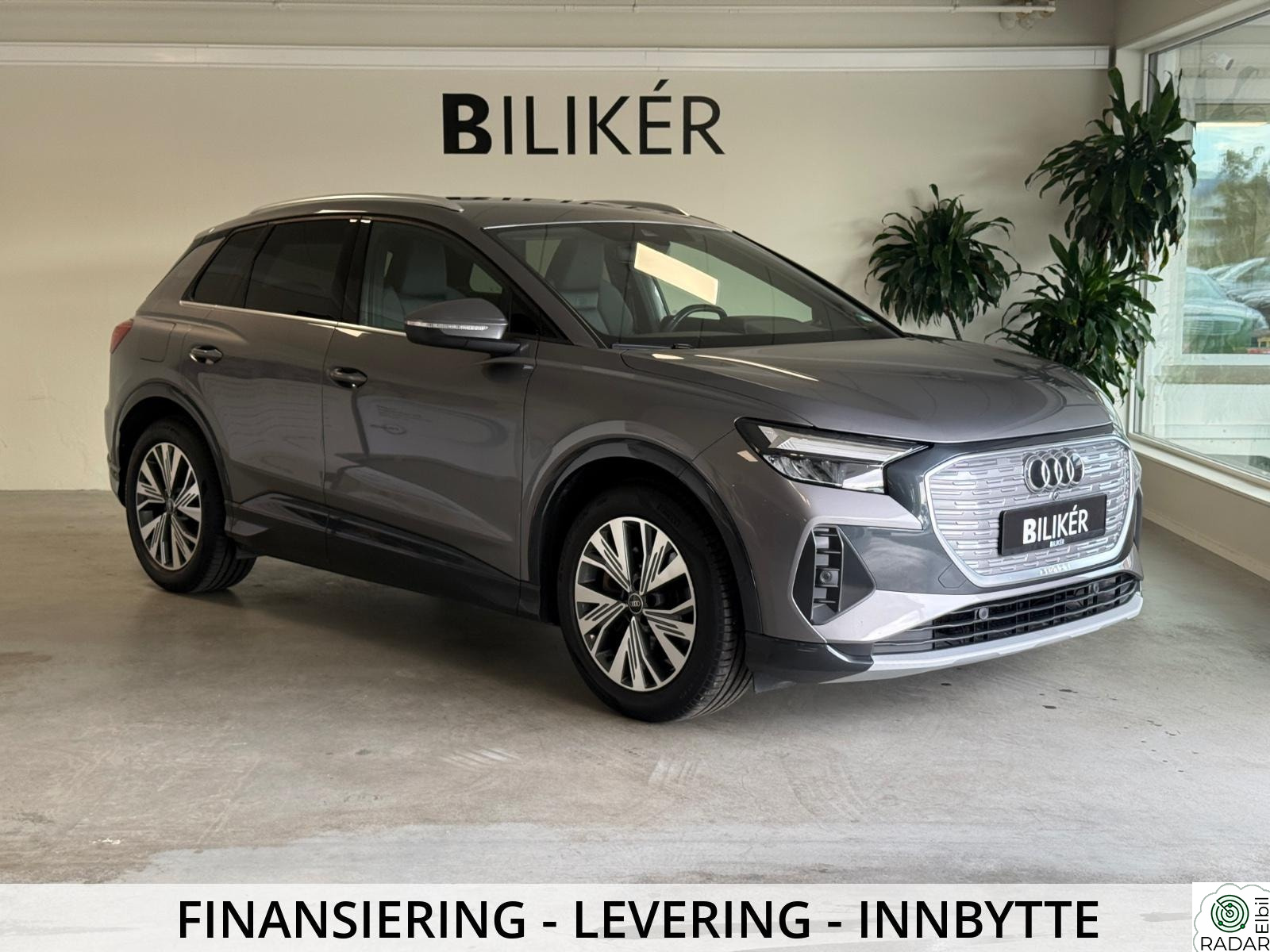 AUDI Q4 50 E TRON 50 Quattro S-Line Matrix/Sonos/Kamera/Krok/Skinn ++