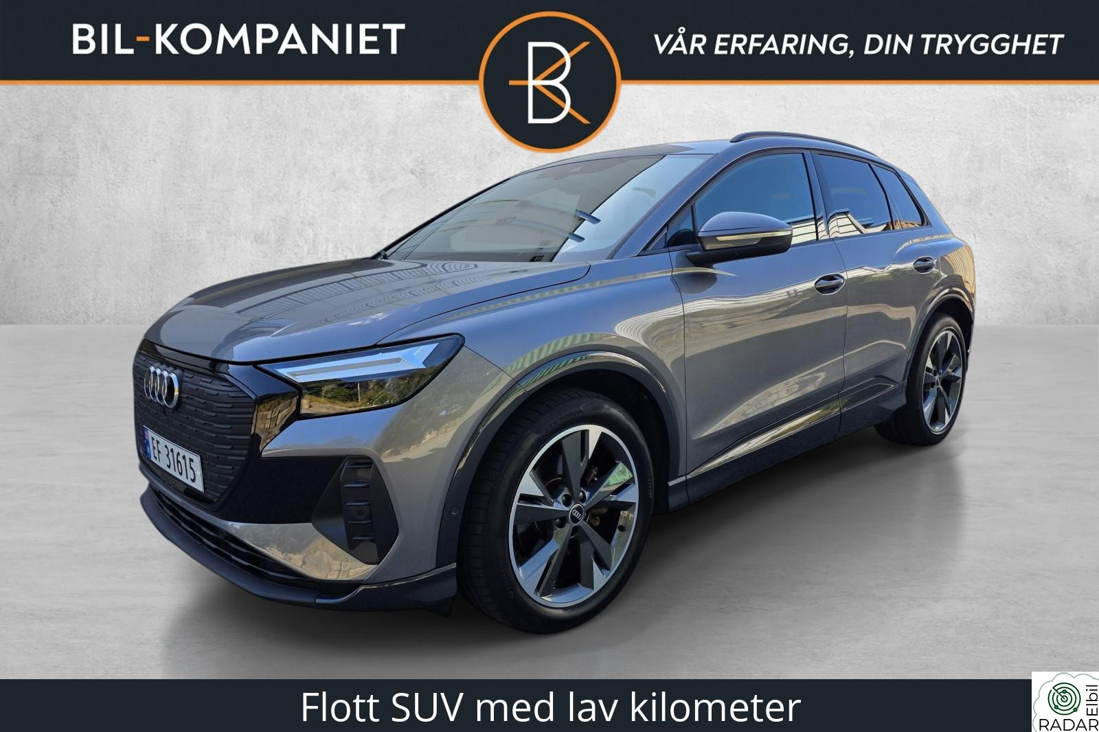AUDI Q4 35 E TRON 35 | ACC | Keyless | Kam | LED | 20" + 19" | Norsk bil