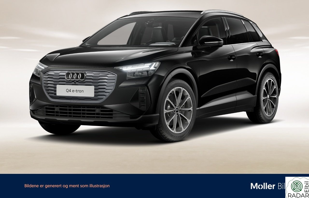 AUDI Q4 45 e-tron 45 quattro - R.kam, HUD, Krok, S Line interiør