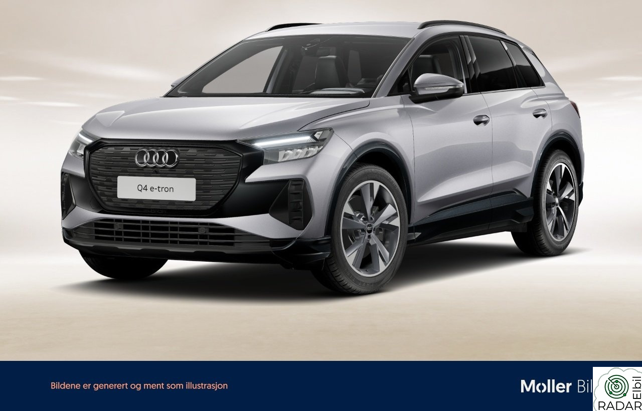 AUDI Q4 55 e-tron 45 quattro, HUD, Hengerfeste, Navi, R.kamera, S-seter++