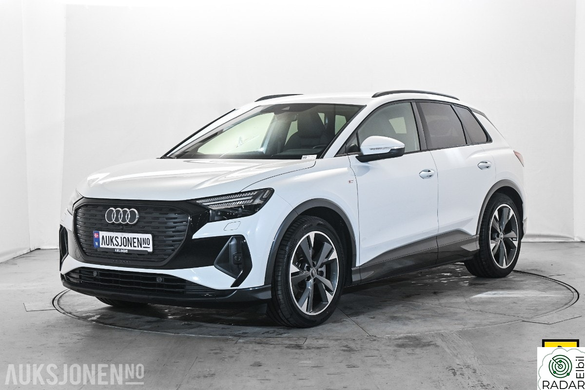 AUDI Q4 50 E TRON 50 QUATTRO S LINE GARANTI HENGERFESTE SPORTSETER SKINN