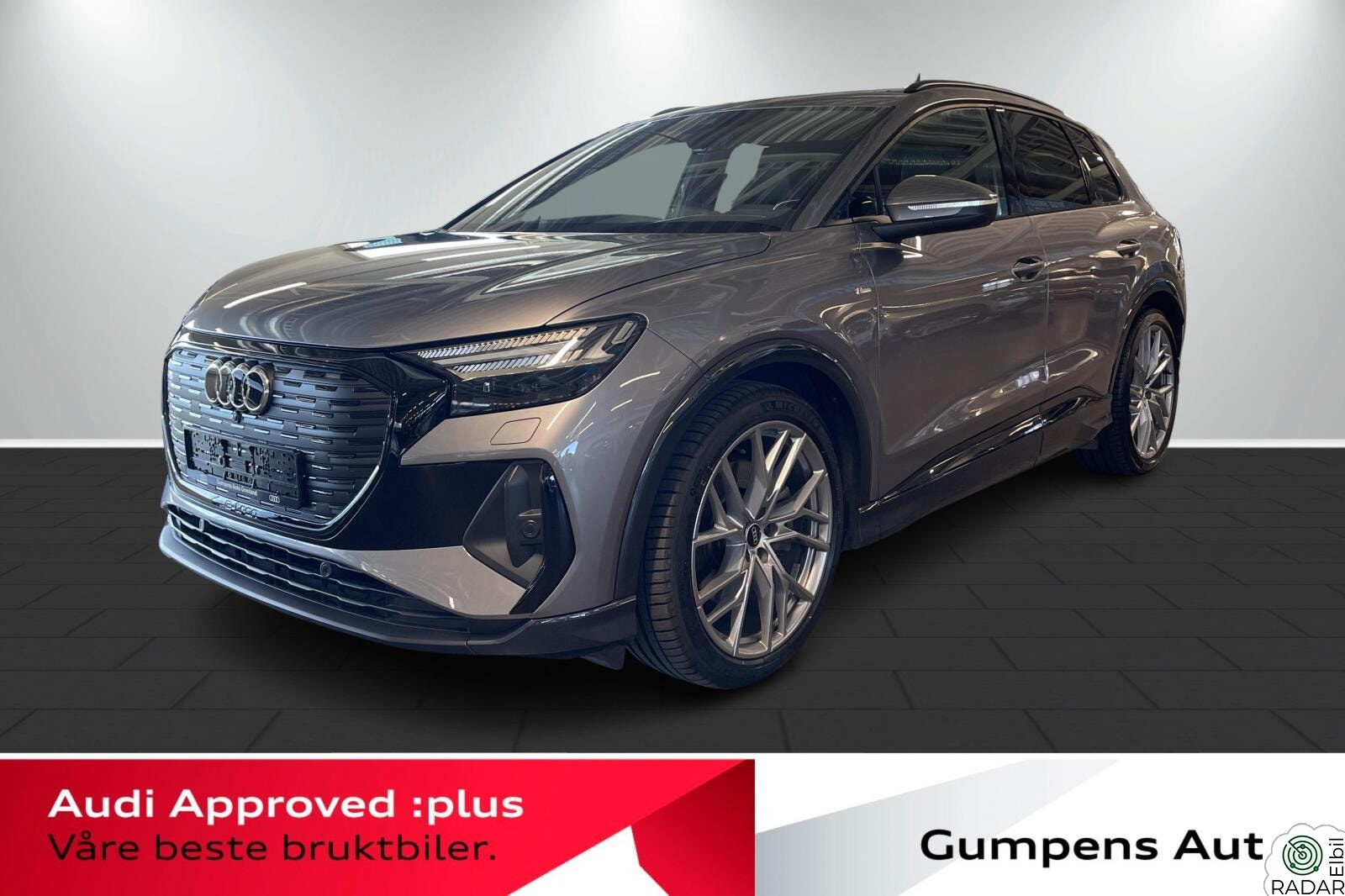 AUDI Q4 50 E TRON Q4 50 e-tron quattro HUD/Skinn/El.luke/Sons/S-Line/Pano