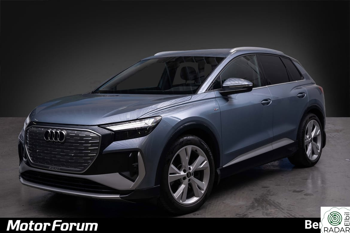 AUDI Q4 50 E TRON Quattro S-Line 443km WLTP Godt utstyrt.