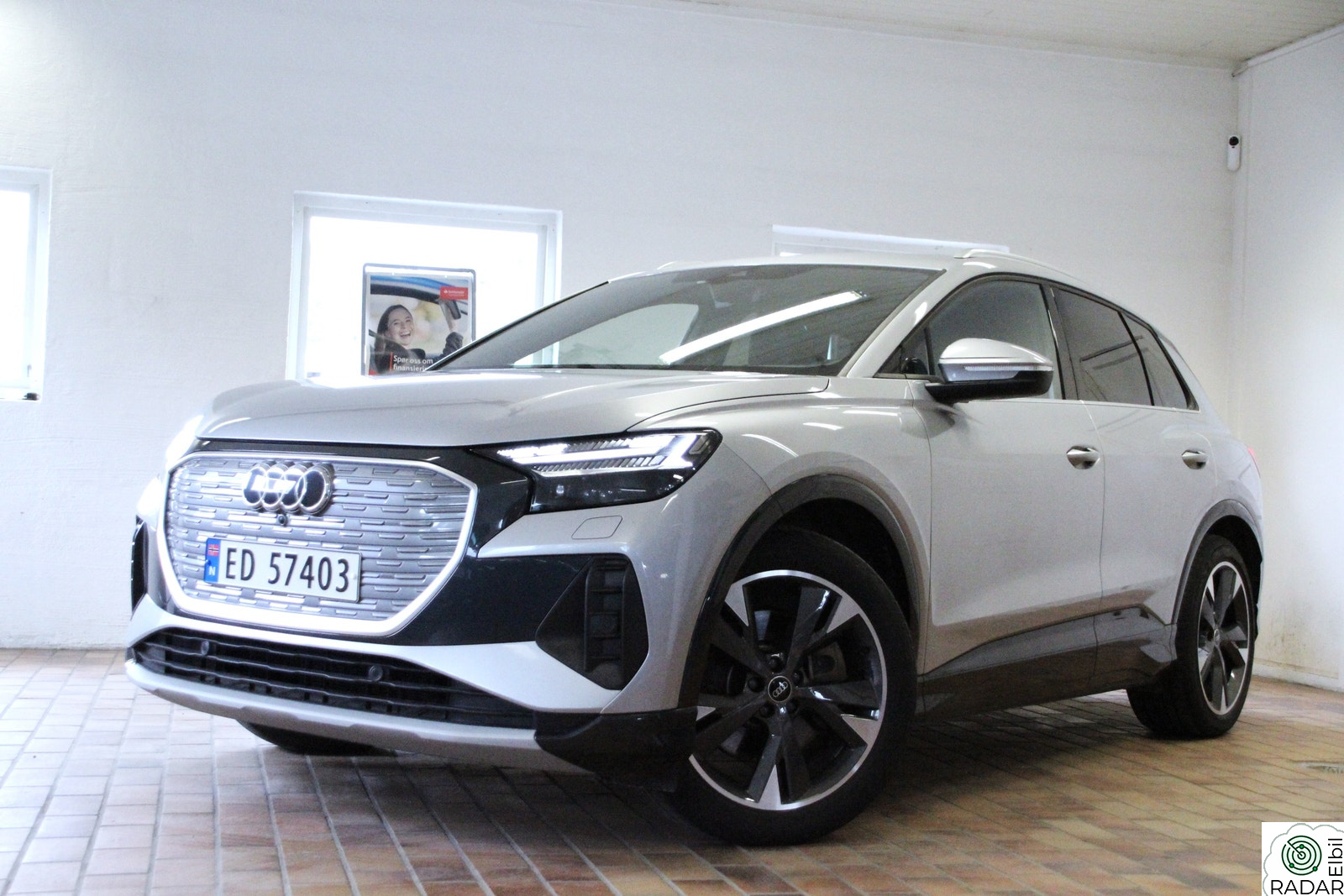 AUDI Q4 50 E TRON 50 QUATTRO S-LINE MATRIX ACC/HENGERFEST+VINTER+NAVI+HUD