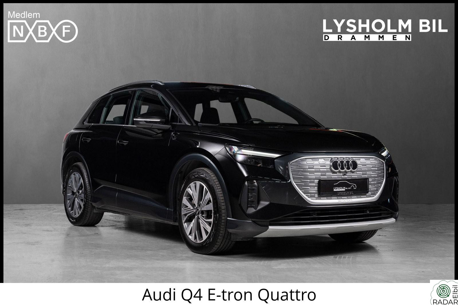 AUDI Q4 50 E TRON 50 E-Tron Quattro |Krok|ACC|SONOS|R.kamera|LED|Navi|+++