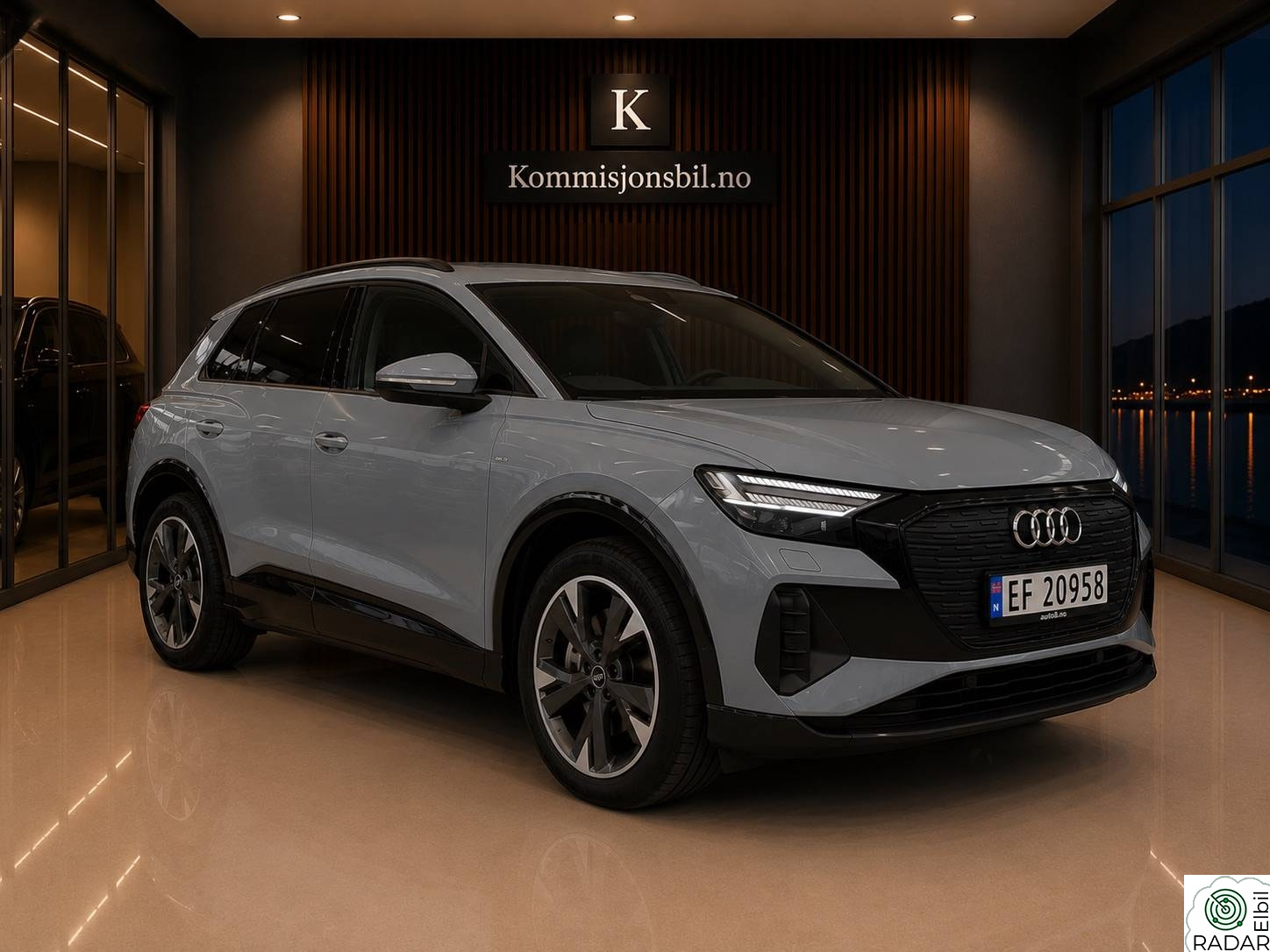 AUDI Q4 50 E TRON 50 S-Line Quattro Sonos/Krok/Matrix/ACC/Sort Optikk