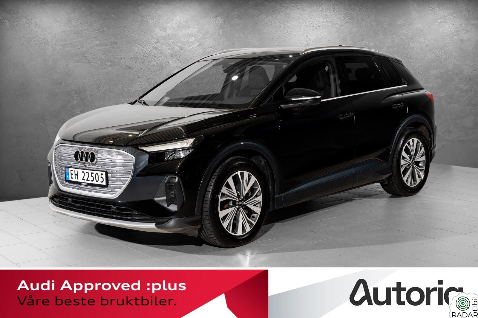 AUDI Q4 45 E TRON Q4 45 quattro Sportseter |Skinn| R.kamera | H.feste ++