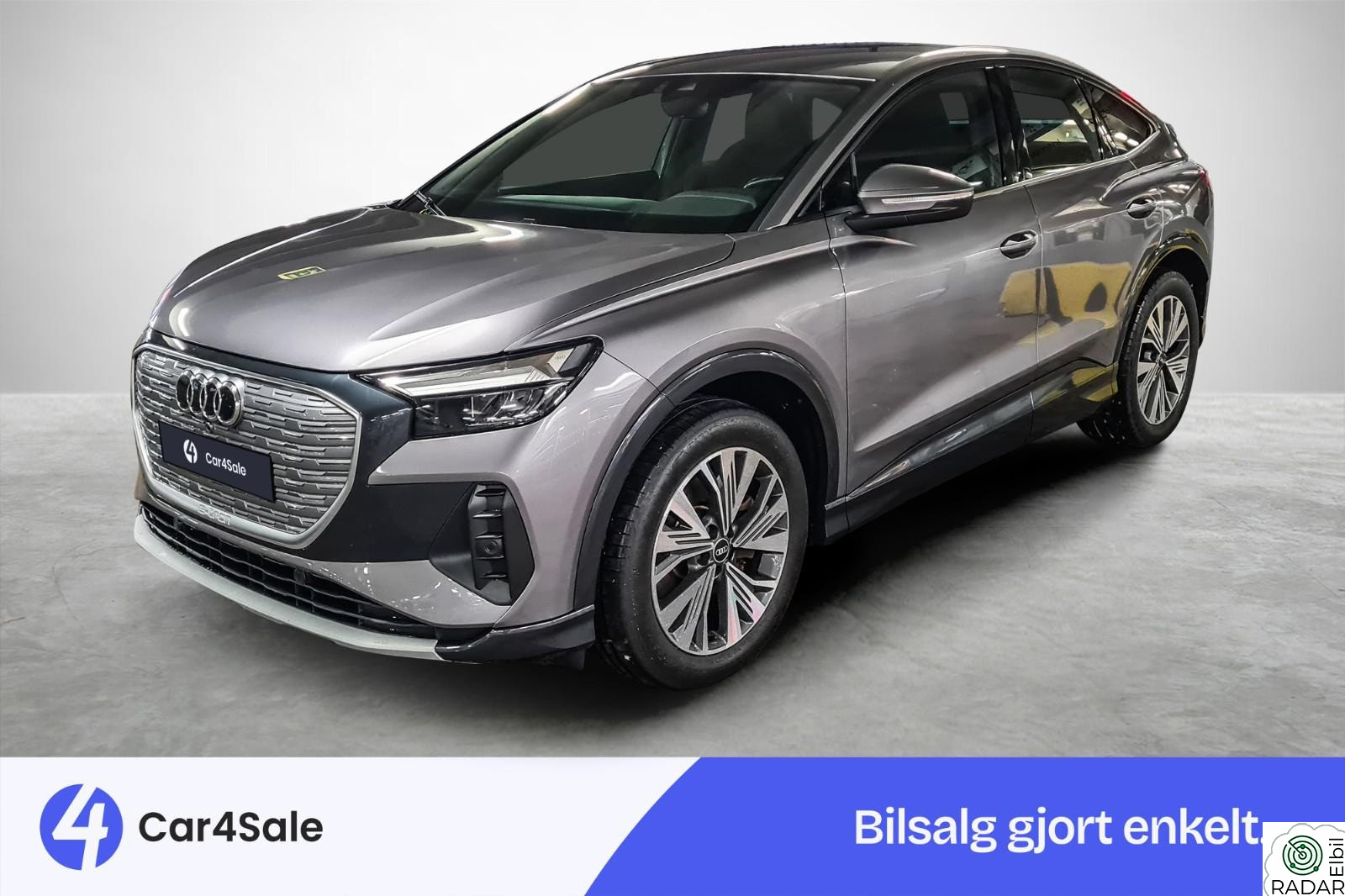 AUDI Q4 SPORTBACK 50 E TRON 50 Sportback 485km/1 Eier/ Krok/ Garanti/ S+V / 3-Soner