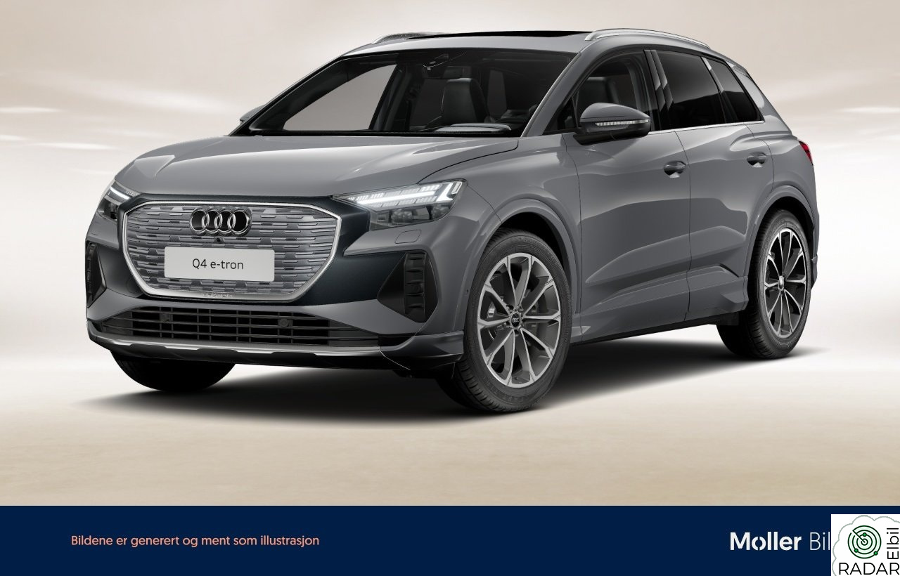 AUDI Q4 45 e-tron 45 quattro - R.kam, Matrix, HUD, Pano, Krok, 20"