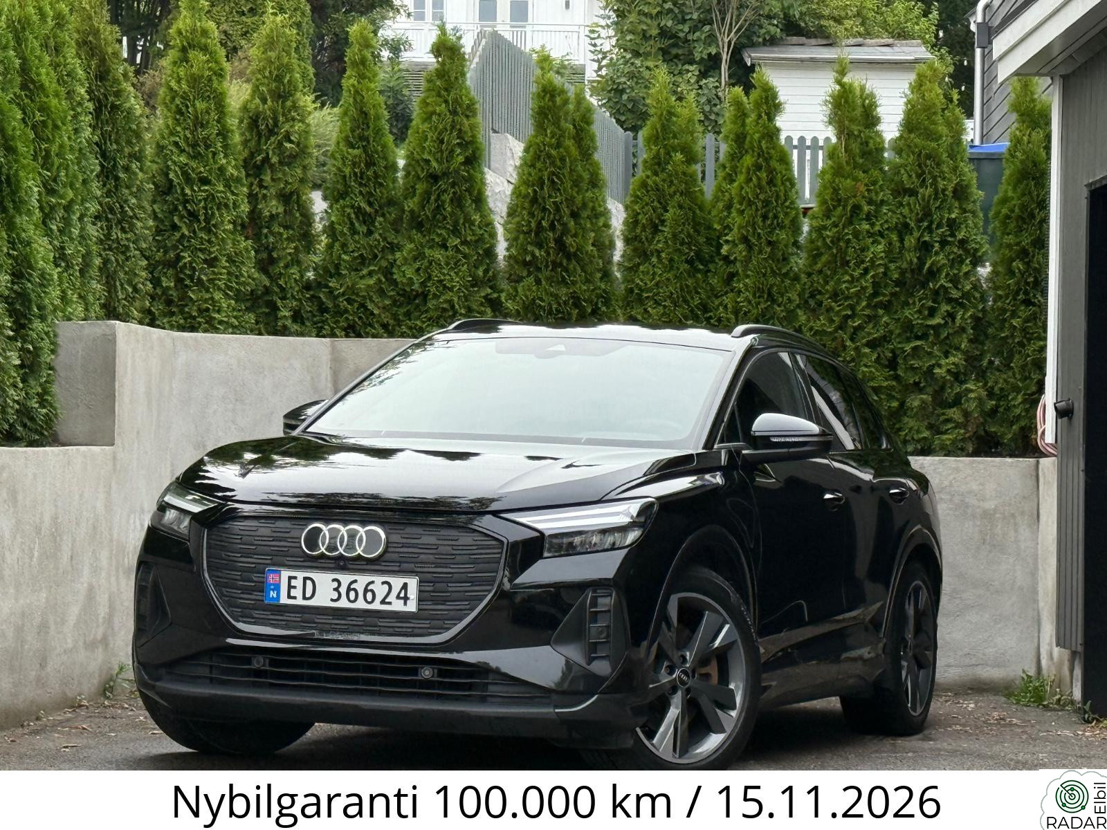 AUDI Q4 50 E TRON 50/SLINE/BLACK/MMiPLUSS/KAMERA/AMBIENTE/DYNAMISK/SONOS