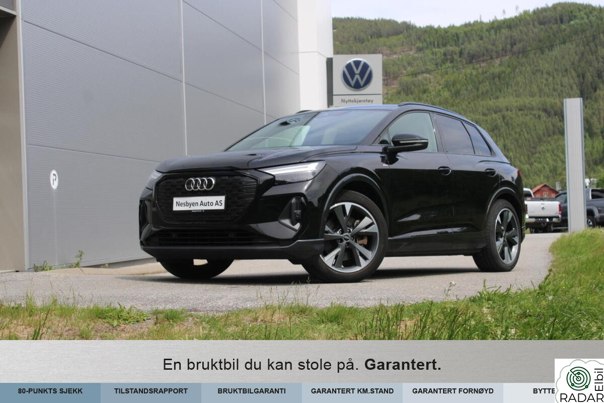 AUDI Q4 50 E TRON Q4 50 e-tron quattro S-line Hjemlevering?